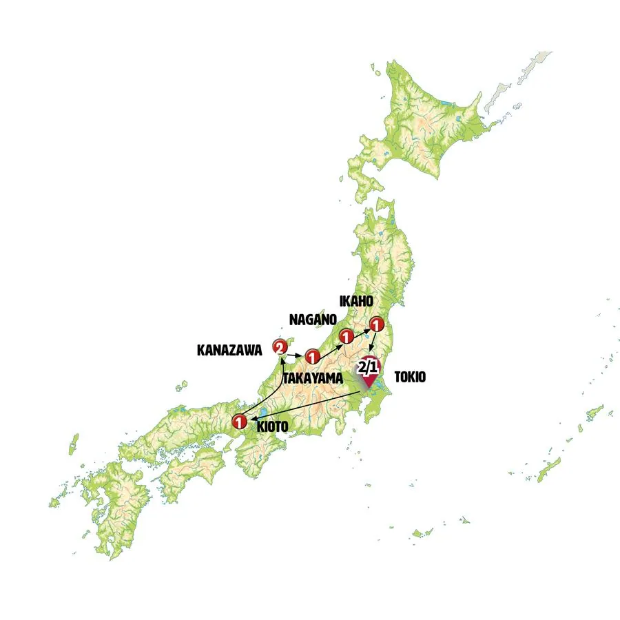 Japón Feudal con Alpes Japoneses - imagen 1
