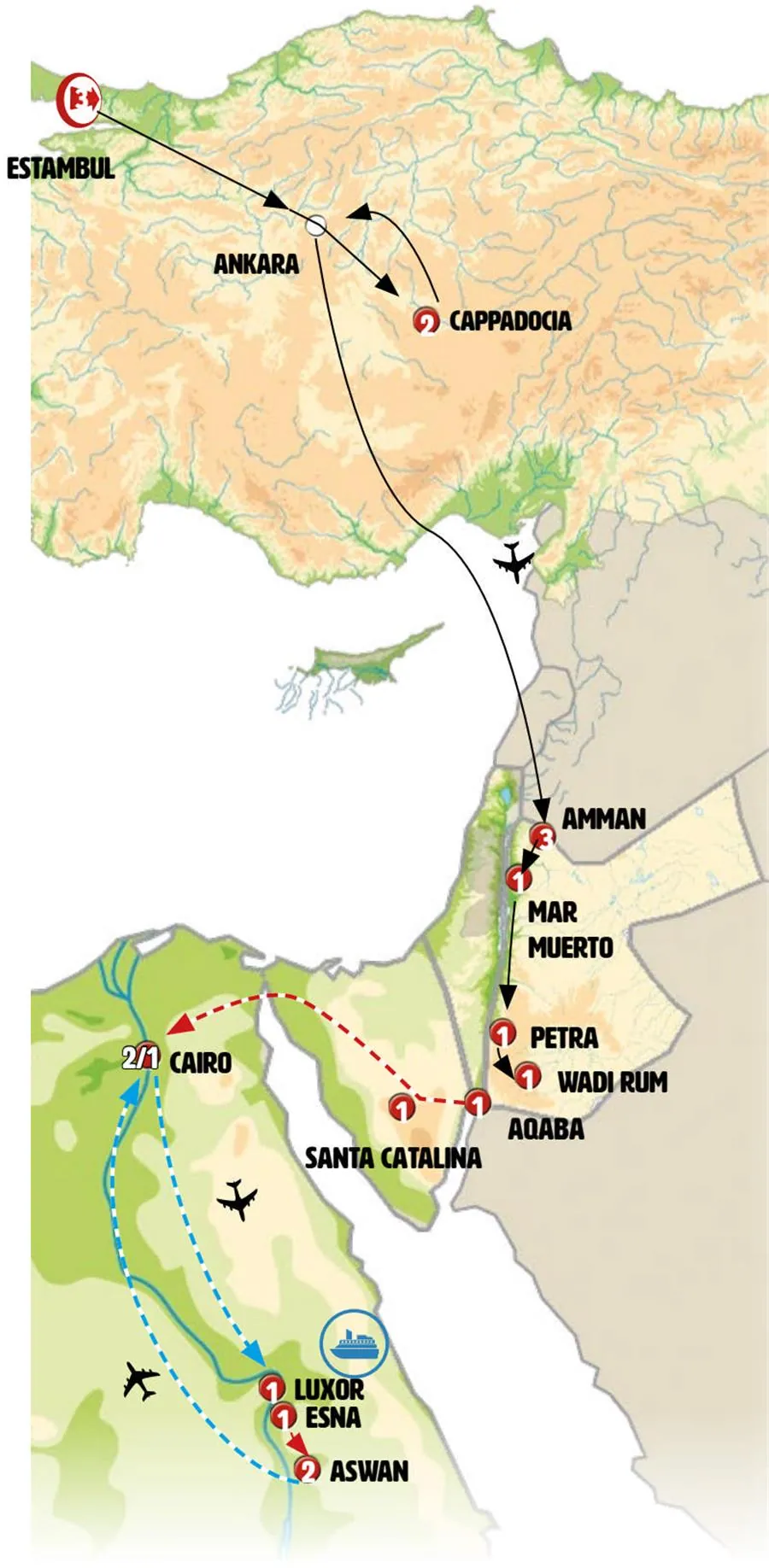 Turquía, Bellezas de Jordania y el Cairo - imagen 1