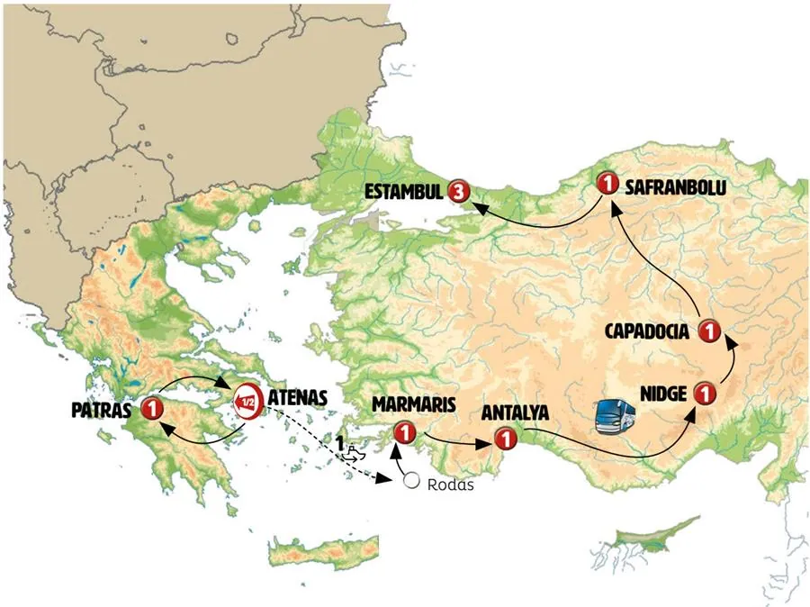 Atenas, Peloponeso y Turquía Increíble - imagen 1
