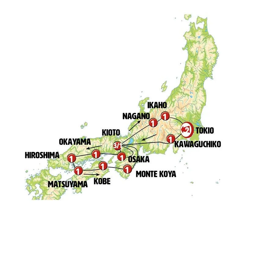 Maravillas de Japón Fin Osaka - imagen 1