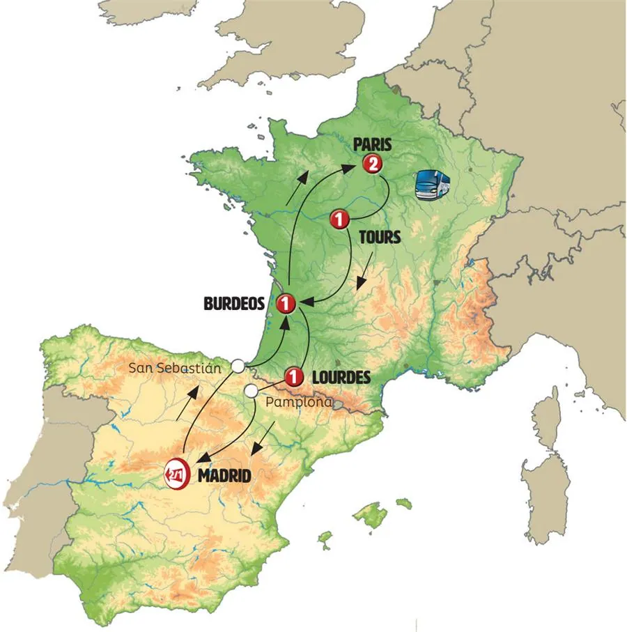 Madrid y París con Lourdes - imagen 1