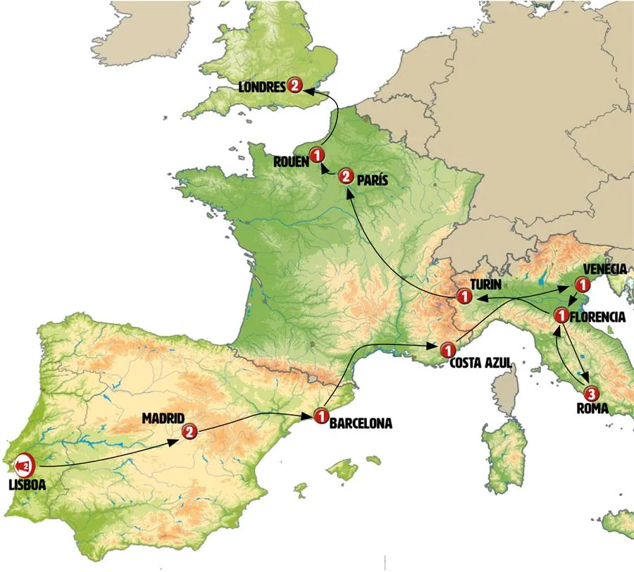 Sueños de Europa con Lisboa y Londres - imagen 1
