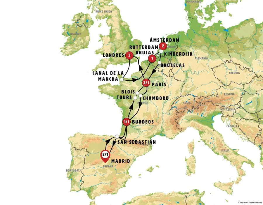 Madrid y Norte Europeo - imagen 1