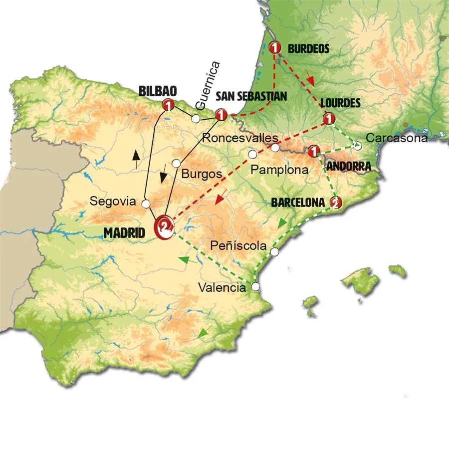 Madrid y País Vasco - imagen 1