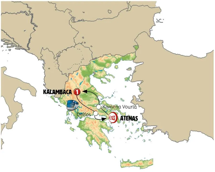Atenas y Norte de Grecia con Meteoras - imagen 1
