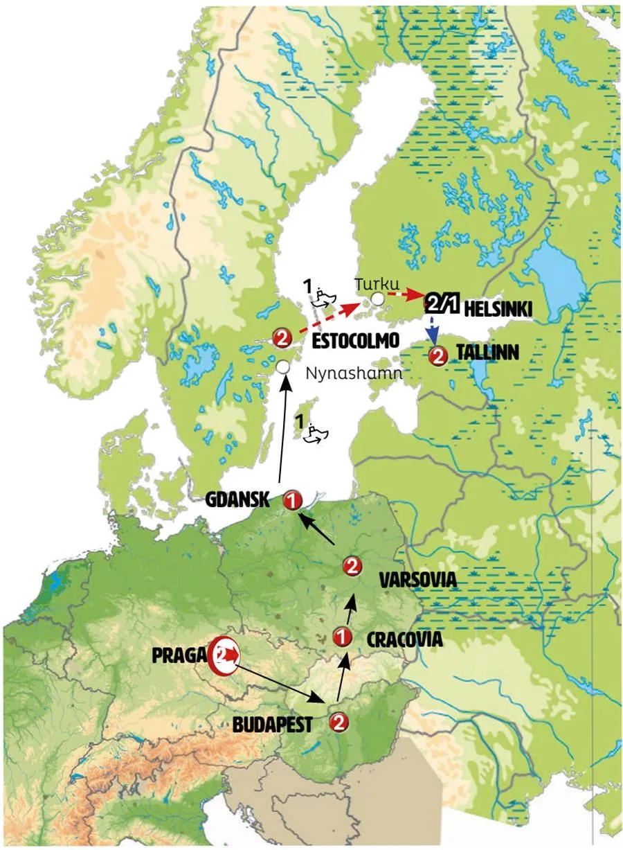 Este Europeo, Polonia y Escandinavia Fin Tallin - imagen 1