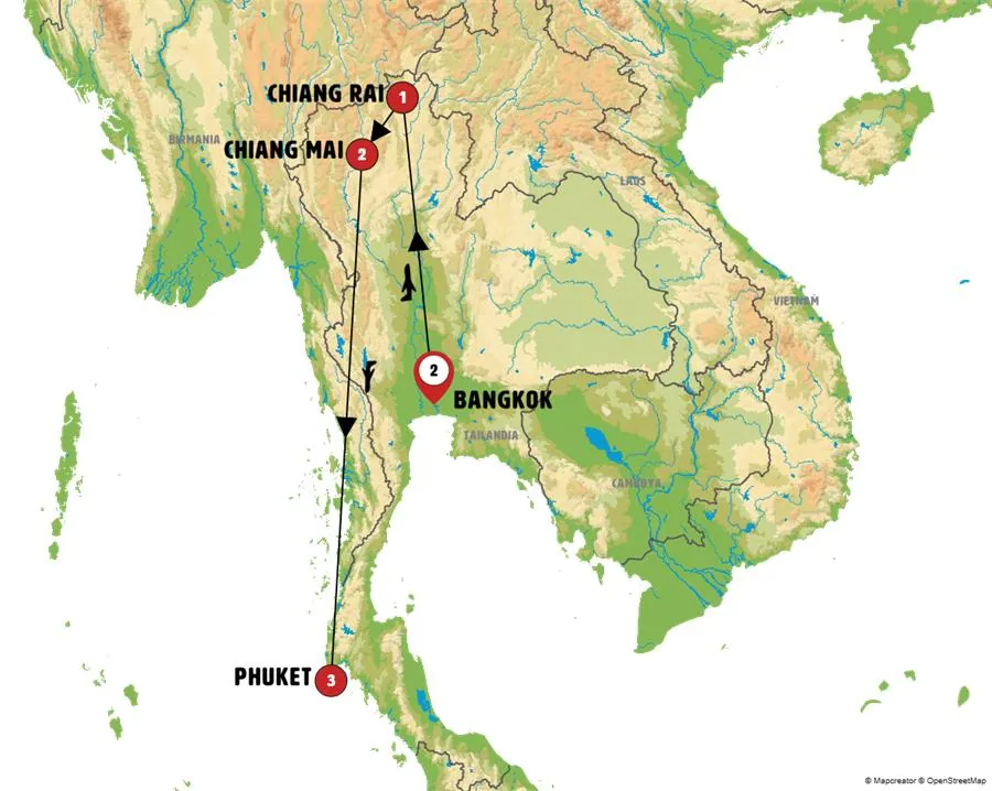 Bangkok, Triángulo Dorado y Phuket - imagen 1