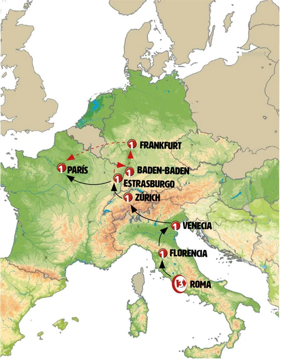 Italia y Suiza con Alsacia y Selva Negra - imagen 1