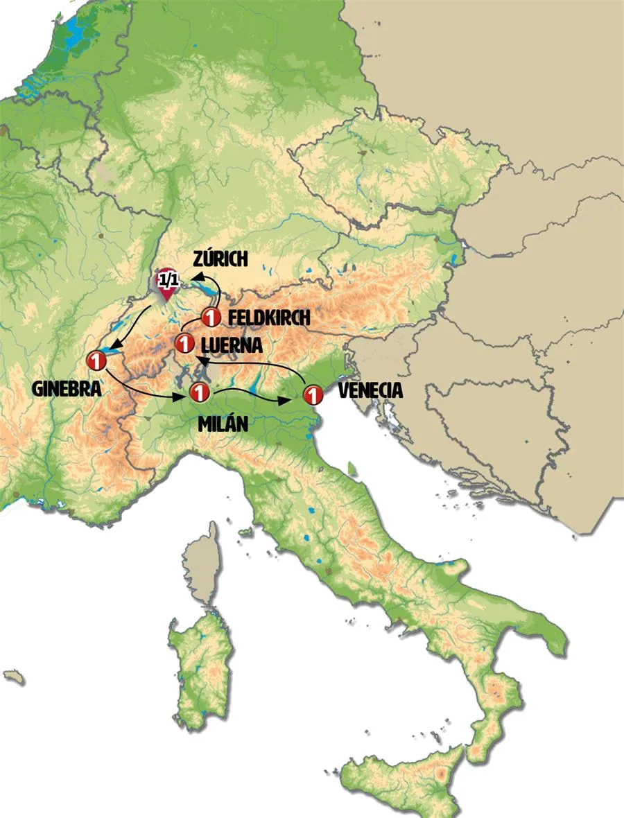 Suiza, Alpes y Norte de Italia - imagen 1