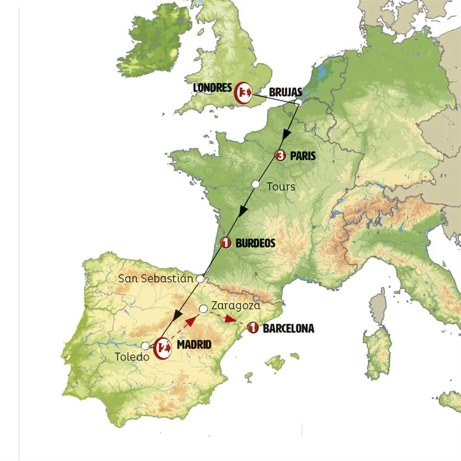 Londres, París, Madrid y Barcelona - imagen 1
