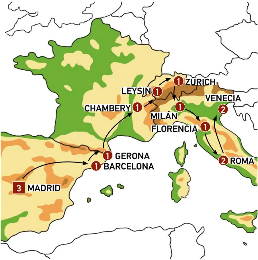 De España a Italia - imagen 1