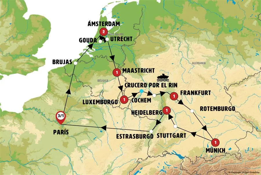 París, Países Bajos y Alemania Encantada - imagen 1