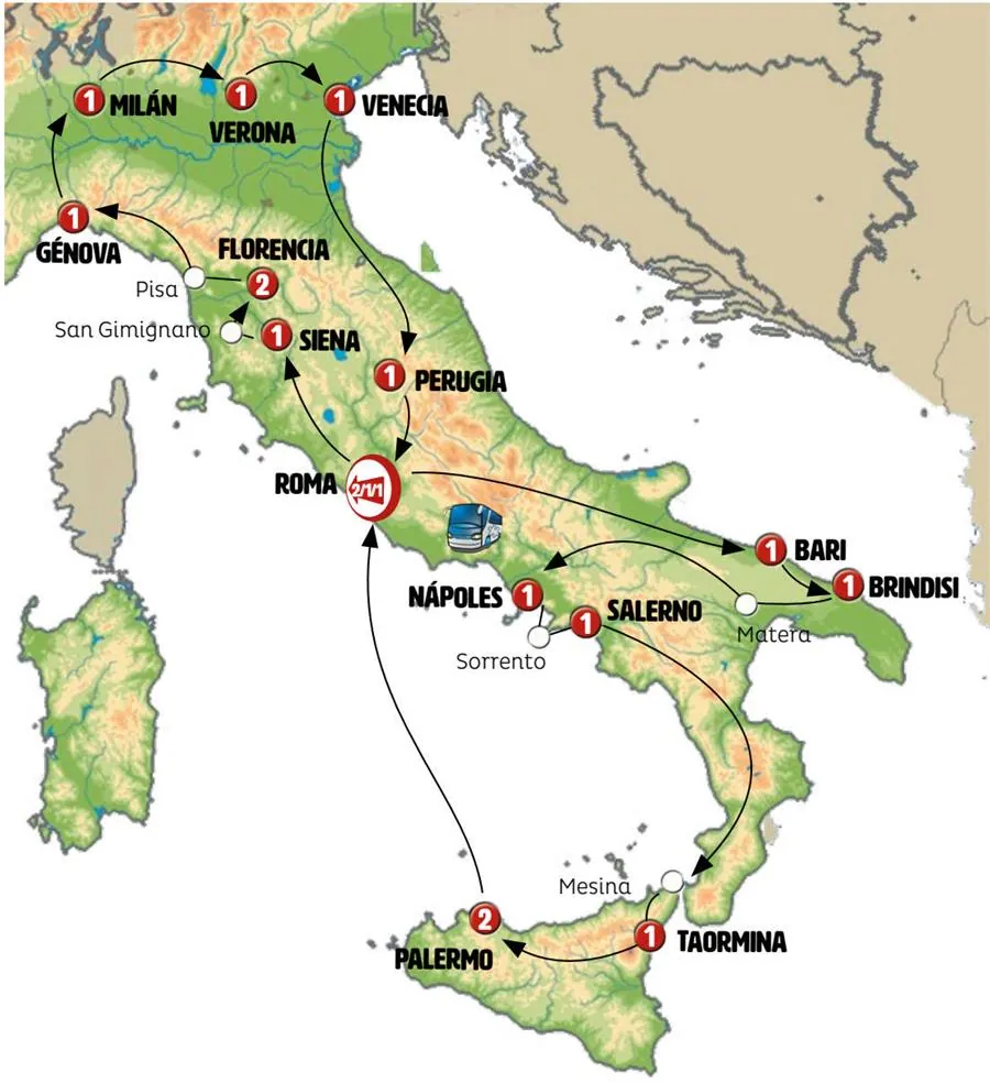 Ronda Italiana Completa Fin Roma - imagen 1