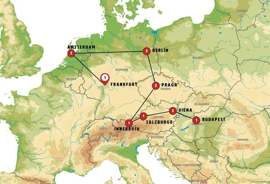 De Frankfurt a Budapest +i - imagen 1
