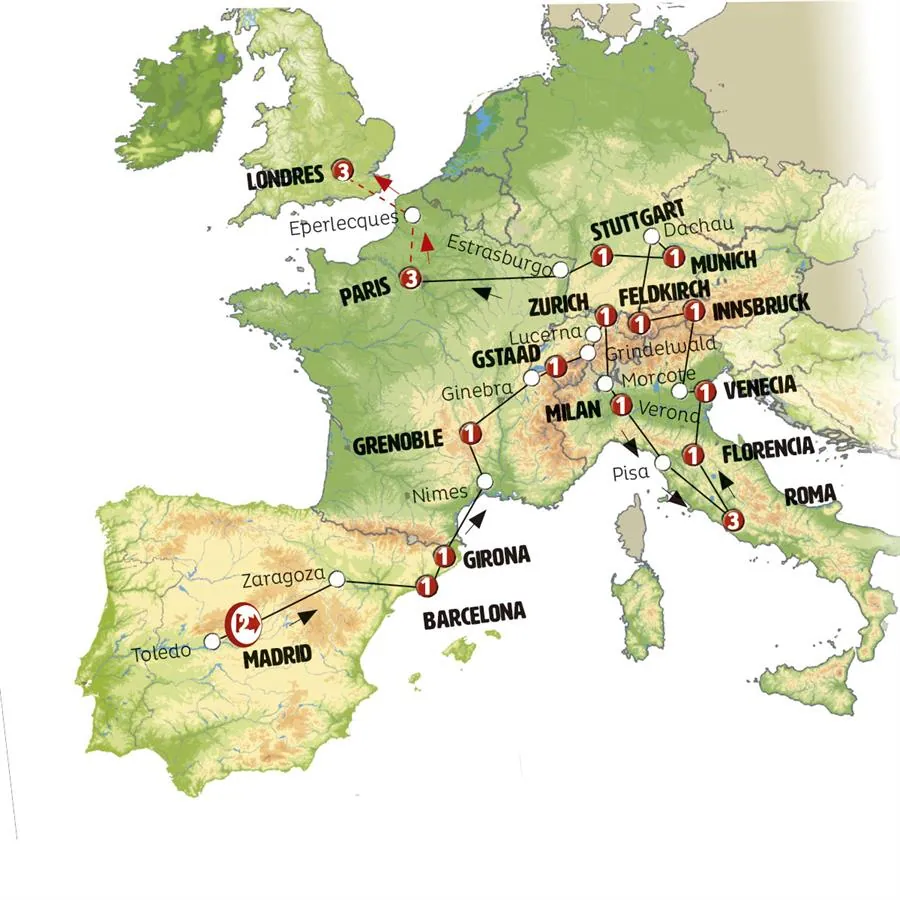 Luces de Europa con Londres - imagen 1