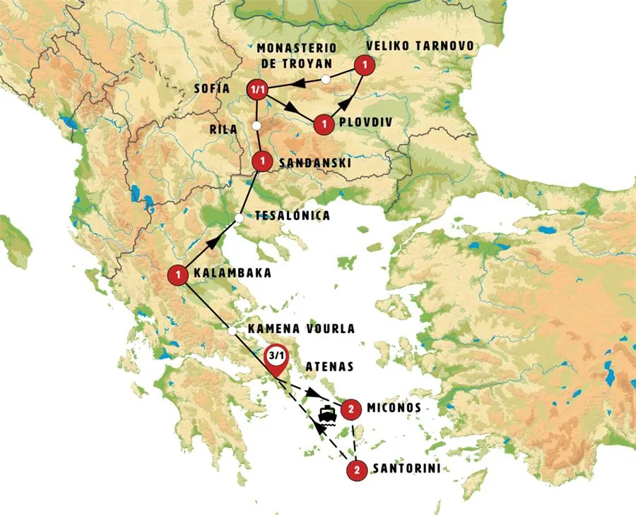 Islas Griegas y Triángulo Búlgaro - imagen 1