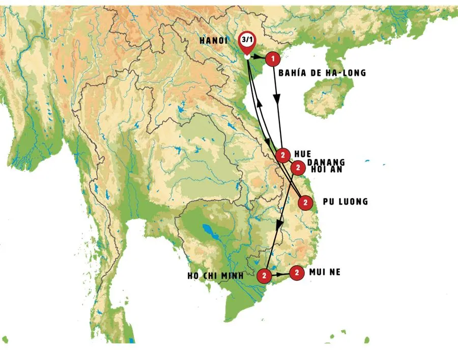 Gran Tour de Vietnam con Playas de Mui Ne - imagen 1