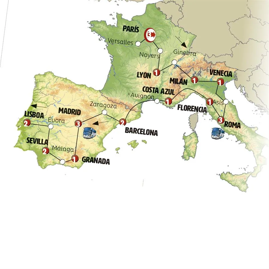 Contrastes de Europa - imagen 1