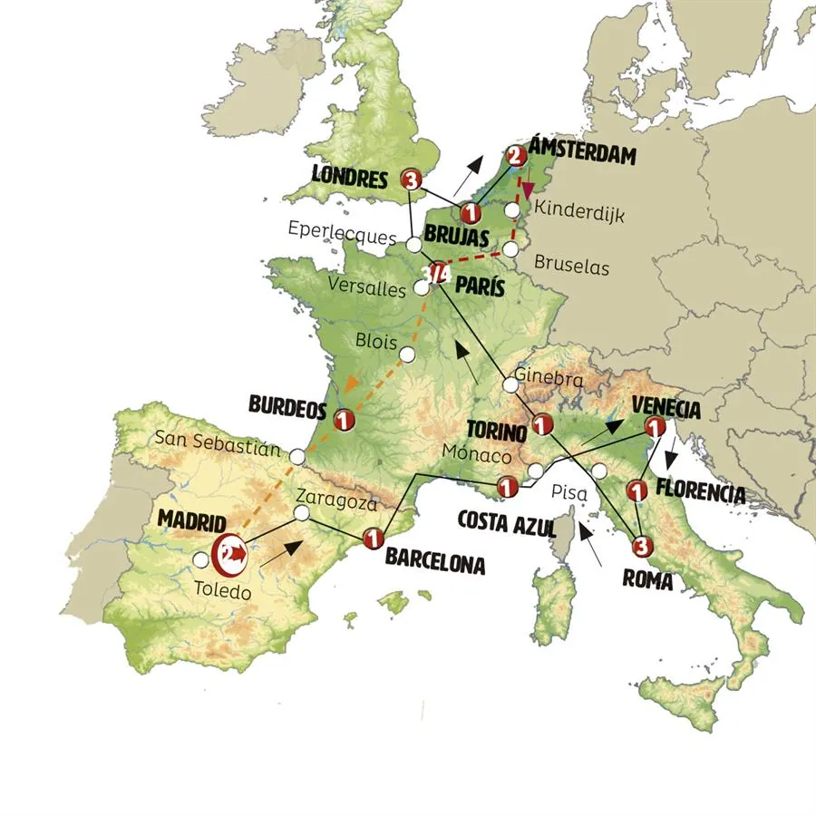 Europa Básica Rot - imagen 1