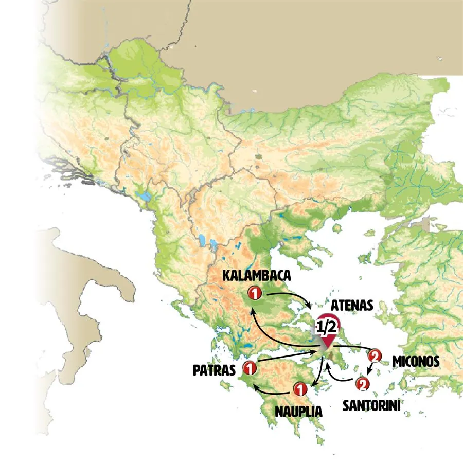 Islas Griegas, Norte de Grecia y Peloponeso - imagen 1