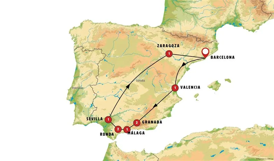 Experiencia Andalucía Auténtica - Inicio Barcelona - imagen 1