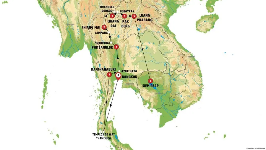Tailandia Clásica, Laos y Camboya - imagen 1