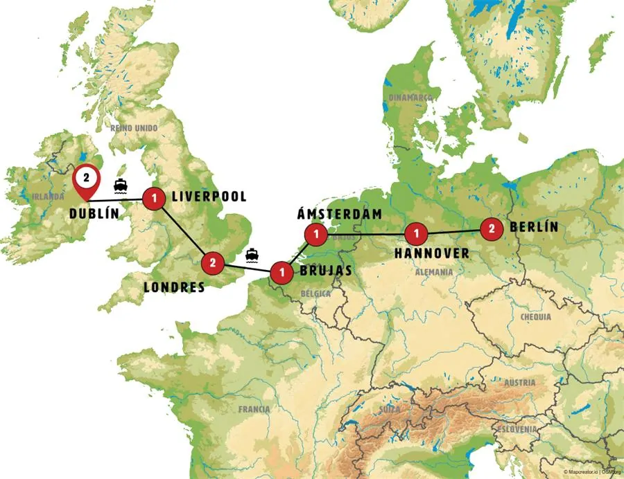 Dublín, Londres, Ámsterdam y Berlín - imagen 1