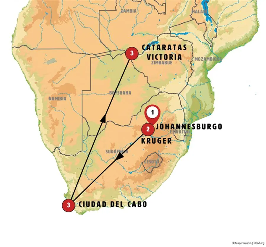 Sudáfrica Imprescindible y Cataratas Victoria con Chobe - imagen 1