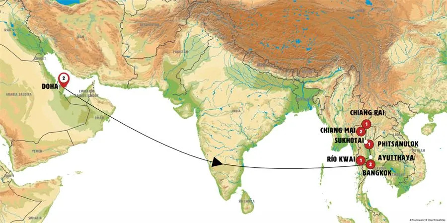 Qatar y Tailandia - imagen 1