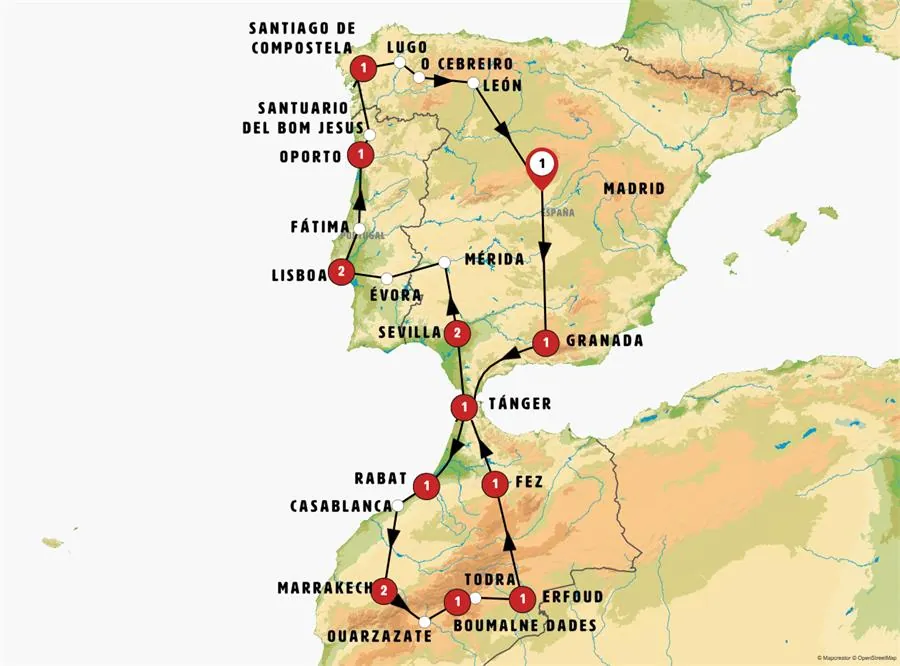 Marruecos, España y Portugal - imagen 1