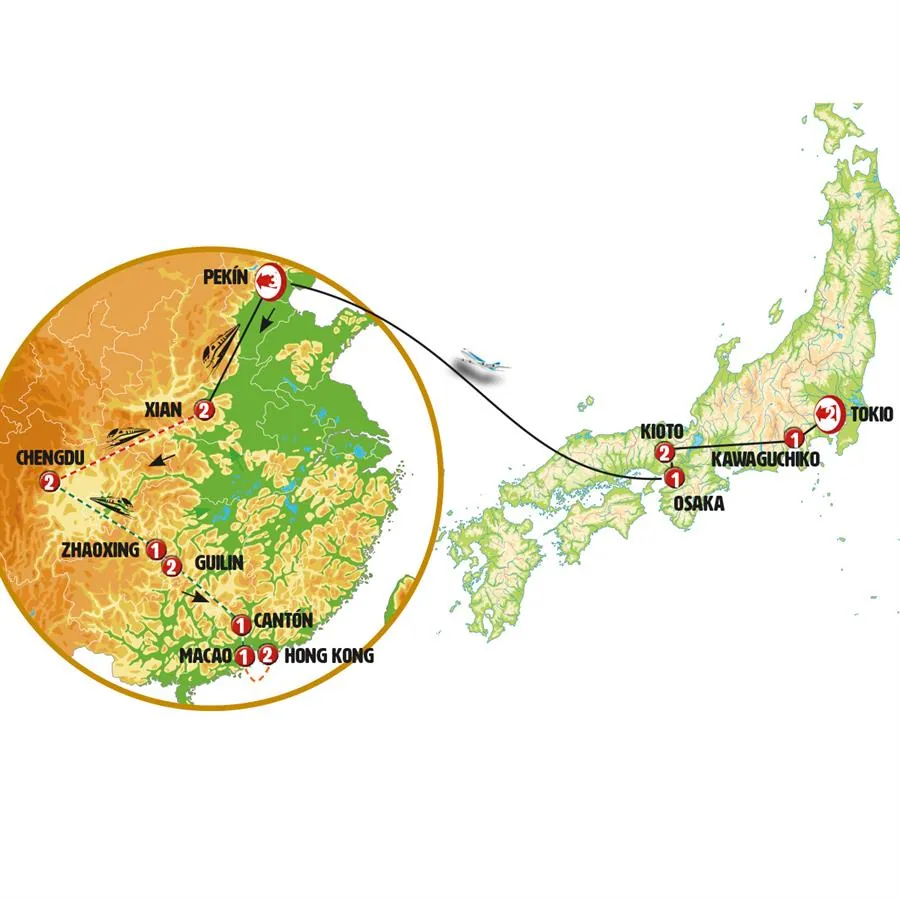 Japón Esencial y China de Norte a Sur - Fin Macao - imagen 1