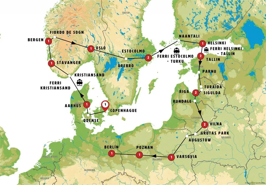 Gran Ruta Escandinavia y Bálticos - imagen 1