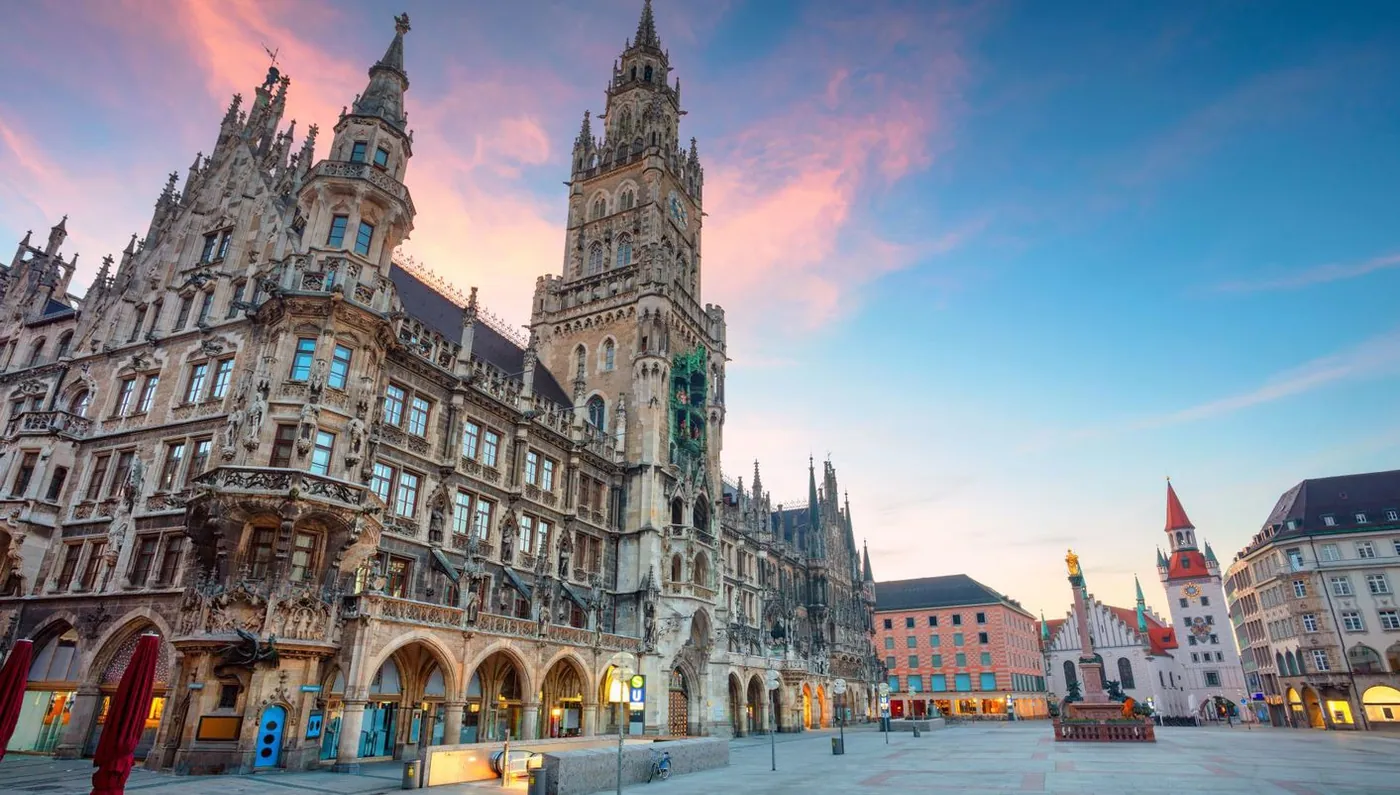 Países Bajos, Benelux, Alemania con París y Londres
