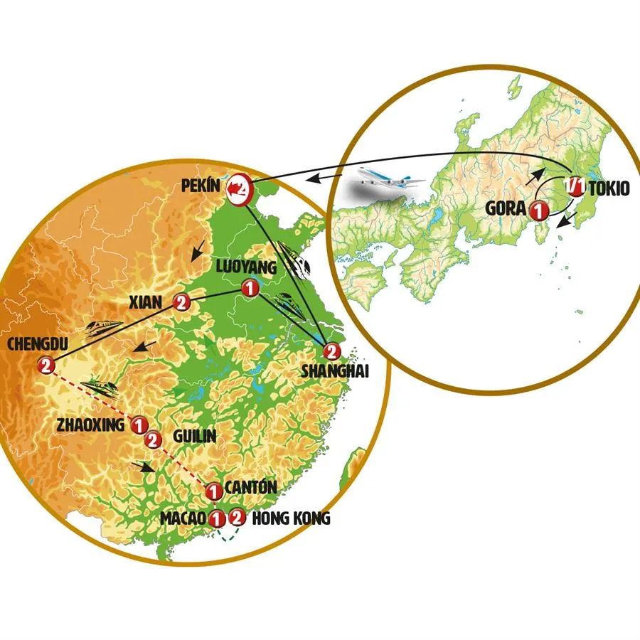 Tokio, Monte Fuji y China de Norte a Sur - Fin Hong Kong - imagen 1