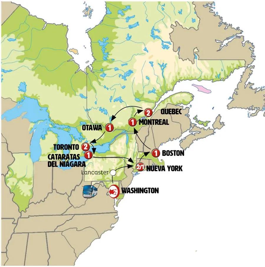 Whashington, Ny con Capitales Canadienses Fin Ny - imagen 1