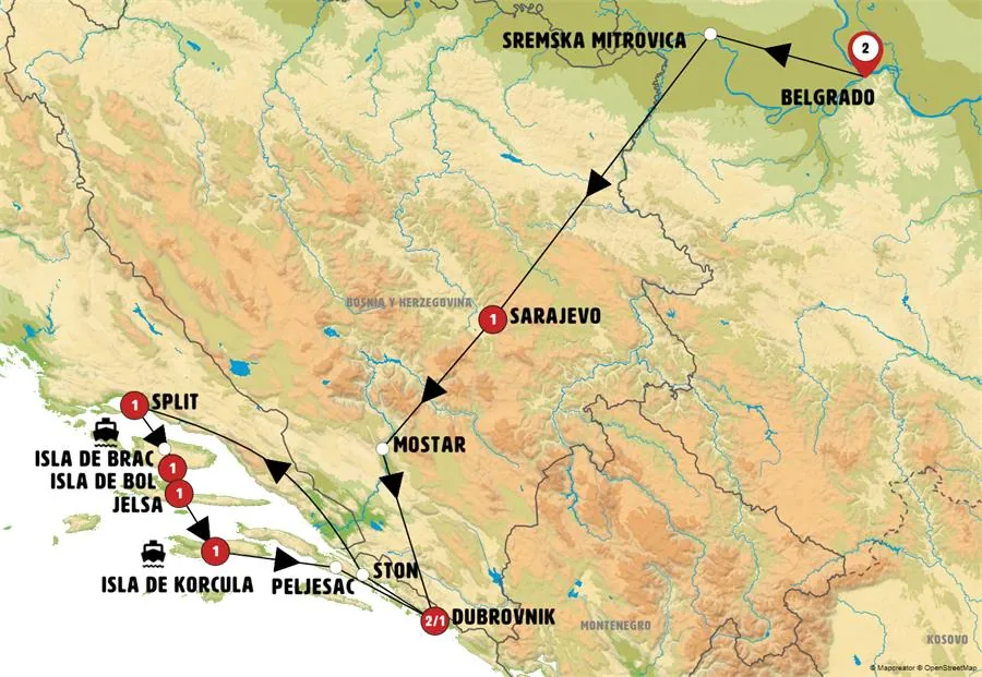 Viaje por la Antigua Yugoslavia - imagen 1