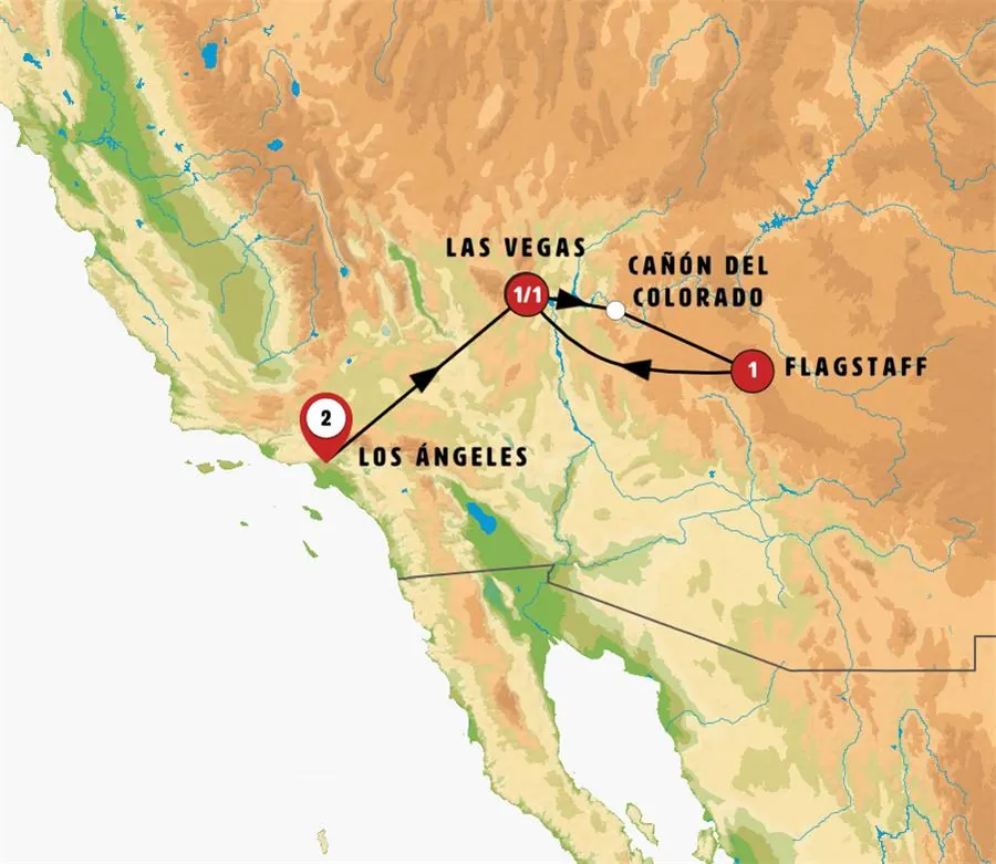 Los Ángeles, las Vegas y el Gran Cañón - imagen 1