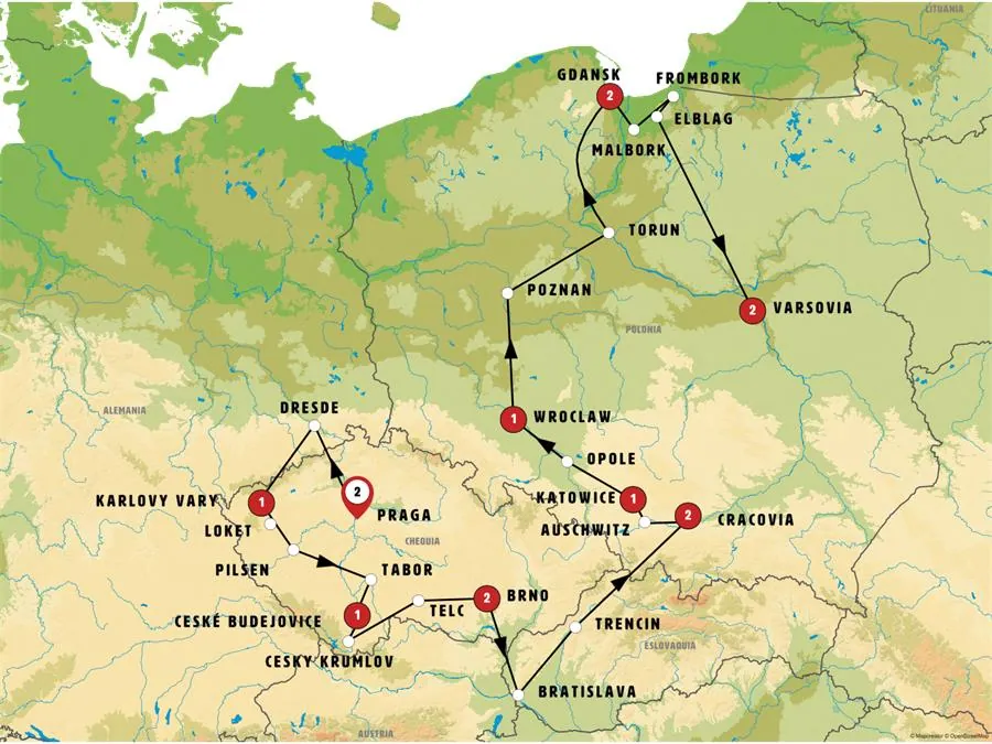 Perlas Checas y Polonia al Completo - imagen 1