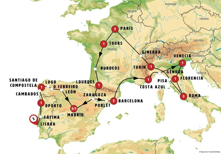 Santuarios Europeos - imagen 1