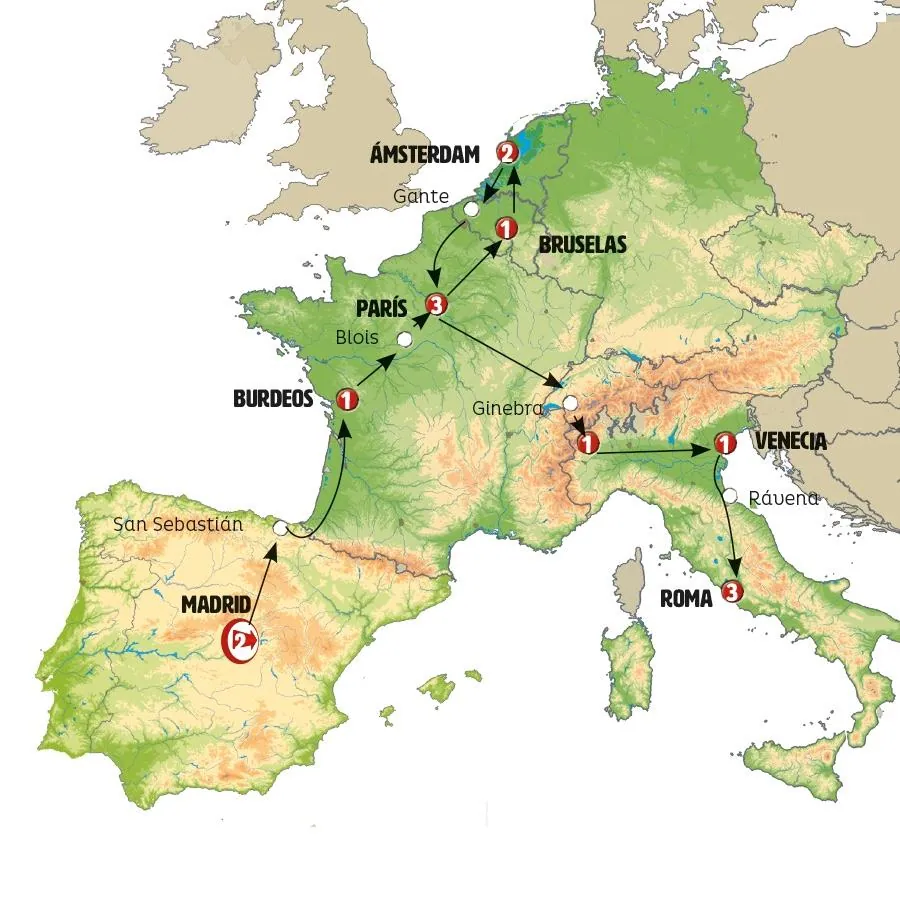 Bellezas de Europa Fin Roma - imagen 1