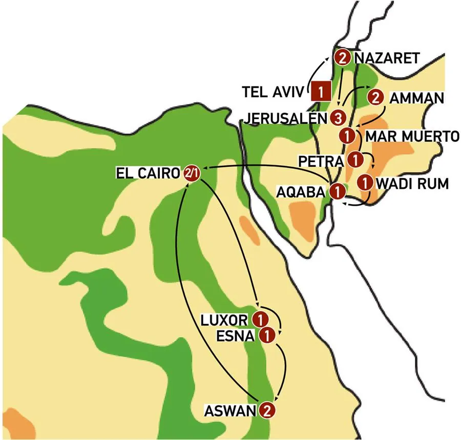 Israel, Jordania y Joyas del Nilo Egipcio - imagen 1