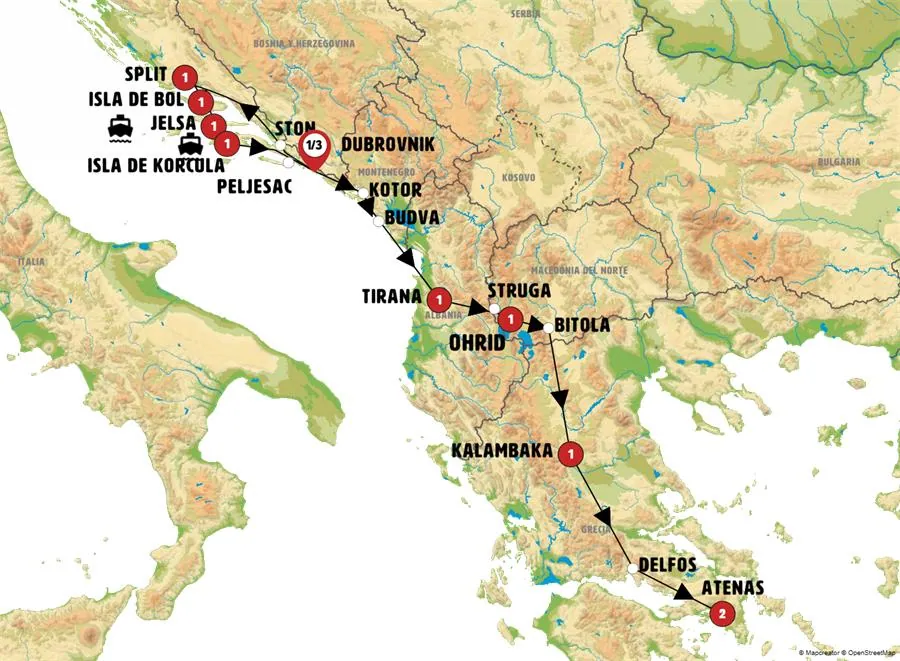 Viajando por la Costa de Croacia a Grecia - imagen 1