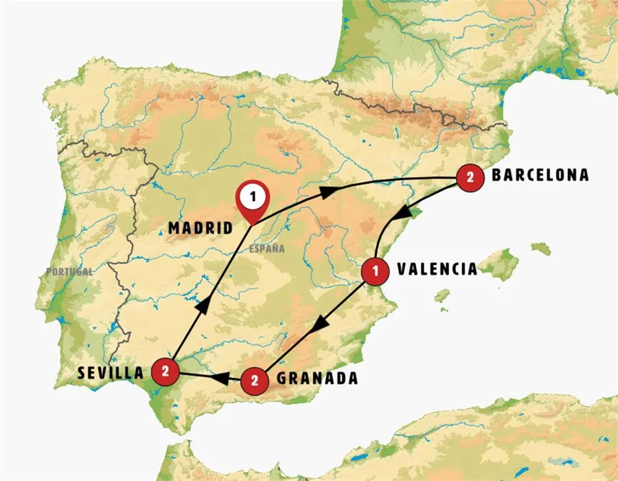 Cataluña, Levante y Andalucía - imagen 1