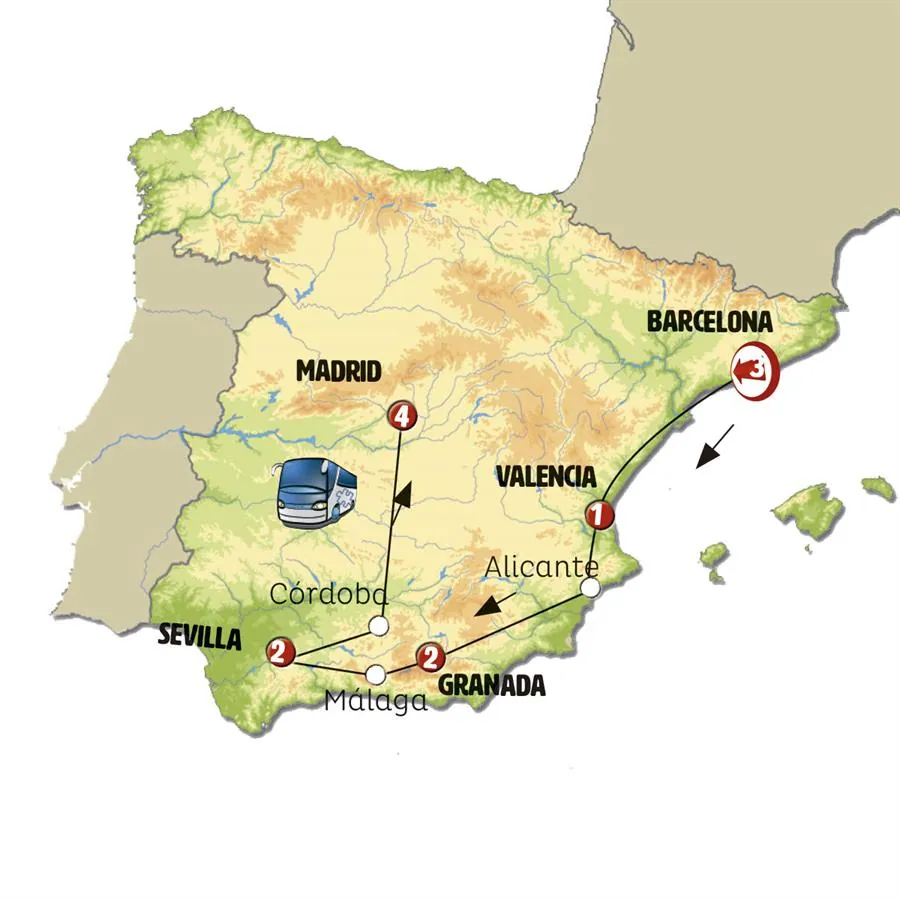 Levante, Andalucía y Madrid Slow (sin Alhambra) - imagen 1