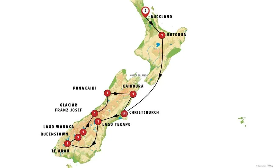 Escenarios de Nueva Zelanda - imagen 1