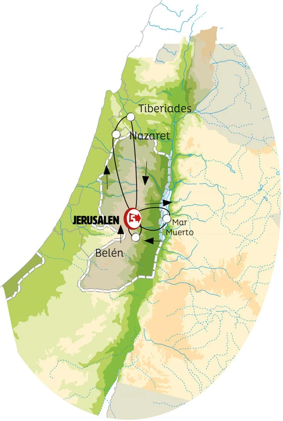 Israel Express con Massada y Mar Muerto - imagen 1