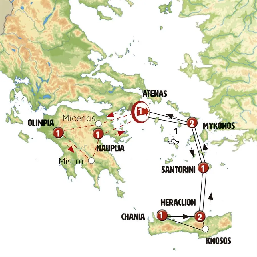Atenas, Península e Islas Griegas - imagen 1