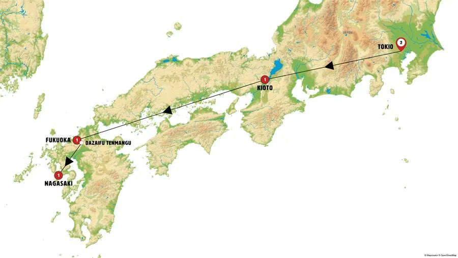 Tokio, Kioto y Nagasaki - imagen 1
