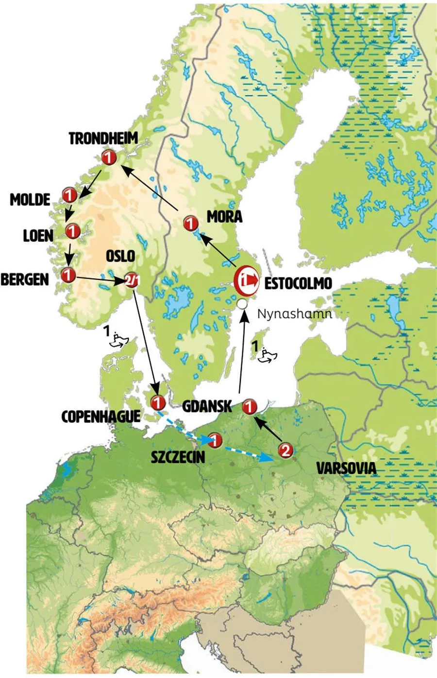 Fiordos Legendarios Fin Oslo - imagen 1