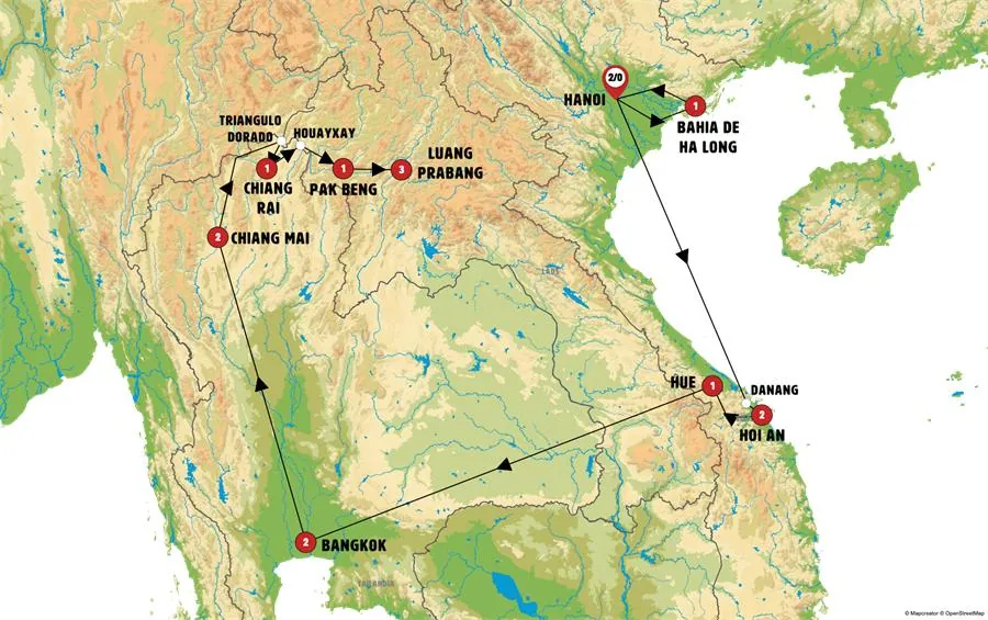 Vietnam, Tailandia Escénica y Laos Espiritual - imagen 1